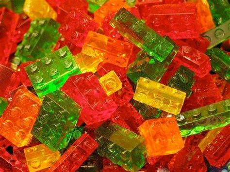 Gummy Legos | Gummy candy, Lego party, Lego