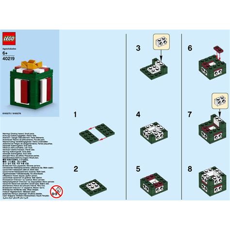 LEGO Christmas Present Set 40219 Instructions | Brick Owl - LEGO ...