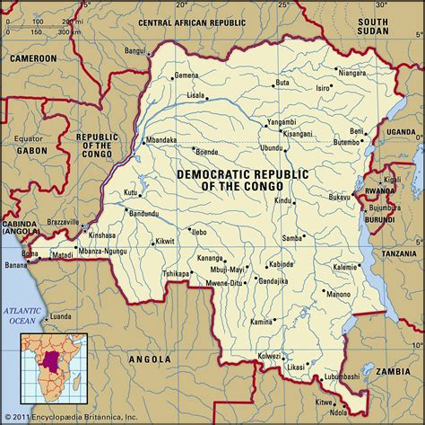 History of Democratic Republic of the Congo | capital at Kinshasa ...