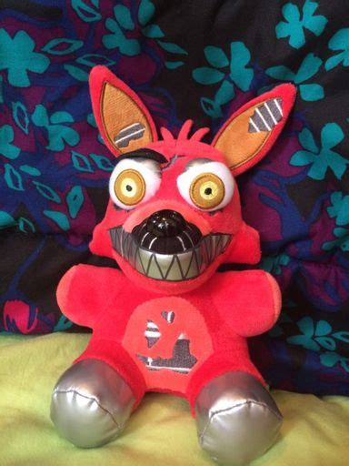 I got a Nightmare foxy plush! | Five Nights At Freddy's Amino