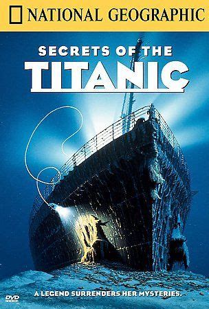 National Geographic Secrets of the Titanic DVD | Titanic, Rms titanic ...