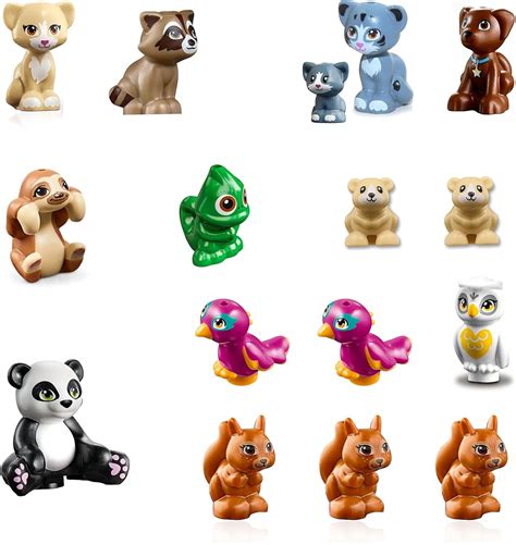 Amazon.com: LEGO Friends Animals Pack - 16 Various Zoo and Jungle ...