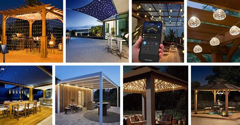 Pergola Lighting Ideas: 11 Easy Ways to Illuminate It