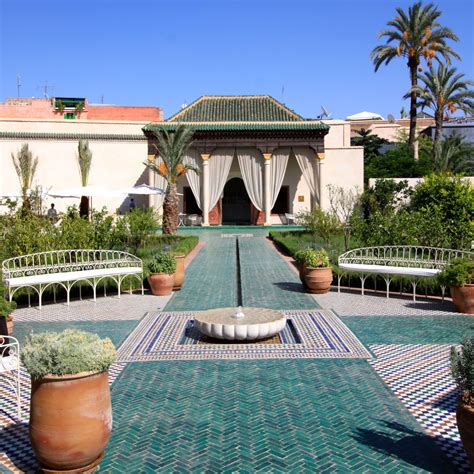 The Hbiqa pavilion, Le Jardin Secret, Marrakech, September 2016 ...