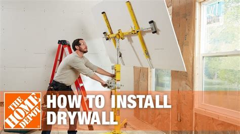 Install Sheetrock On Ceiling - Drywall Repair & Installation | DIY ...