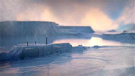 ArtStation - An arctic landscape