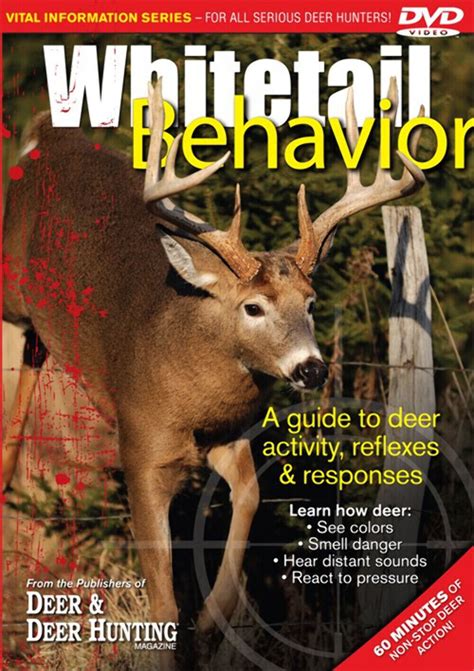 Whitetail Behavior -Never-before-seen footage - Deer Hunting TV - DVD ...