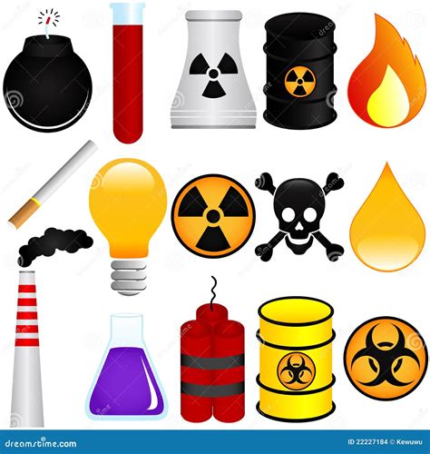 Explosive Materials stock vector. Illustration of organism - 22227184