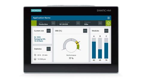 HMI Template Suite | Operator Control and Monitoring Systems | Siemens ...