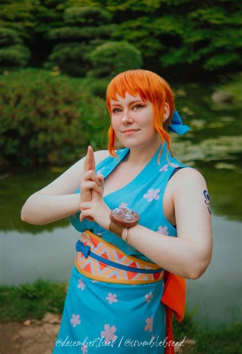 my Nami cosplay & self made log pose : r/OnePiece