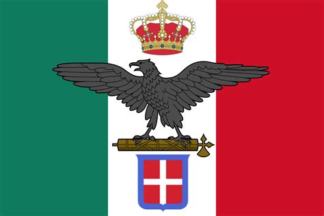 Flag of the Italian Empire if the Axis won WWII : r/vexillology