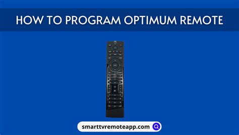 How to Program Optimum Remote to TV and Cable Box - Smart TV Remote App