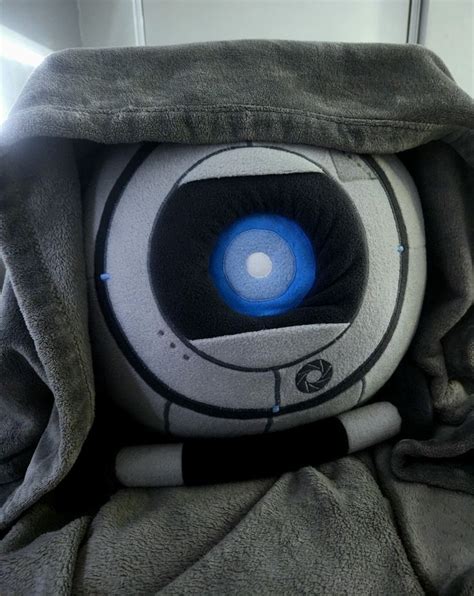 My Wheatley Plushie 🩵 | Portal wheatley, Portal art, Portal 2 wheatley