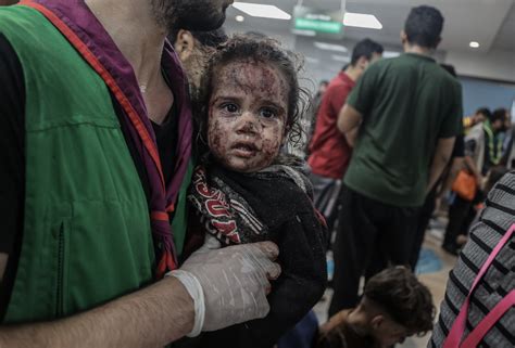 Medics speak surrounded by dead children killed in Gaza hospital blast ...