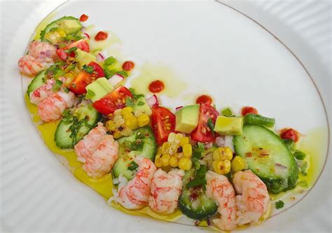 Langostino and Charred Corn Salad