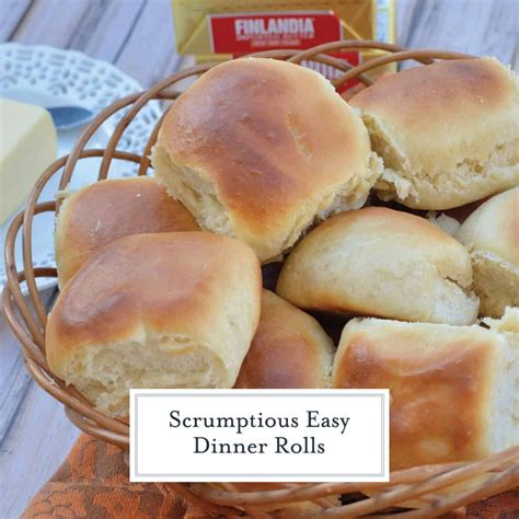 Easy 30 Minute Dinner Rolls - Quick & Fluffy Yeast Roll Recipe