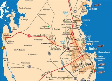 Doha Map | Color 2018