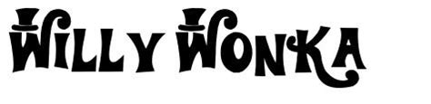 Willy Wonka font by Sharkshock - FontRiver