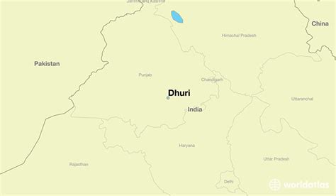 Where is Dhuri, India? / Dhuri, Punjab Map - WorldAtlas.com