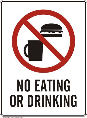 No Eating Sign - ClipArt Best