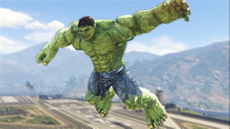 EXTREME HULK MOD! (GTA 5 Funny Moments) - YouTube