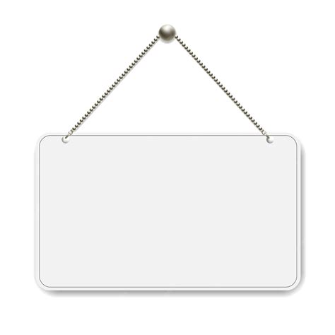 Premium Vector | Hanging sign