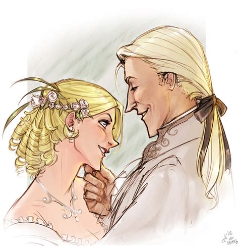 Lucius and Narcissa Malfoy - The Malfoy Family Fan Art (7572921) - Fanpop