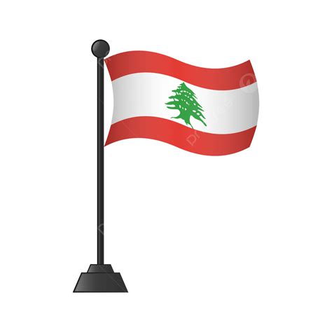 Lebanon Flag, Lebanon, Flag, Lebanon Day PNG and Vector with ...