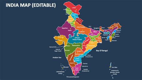 India Map PowerPoint Presentation Slides - PPT Template