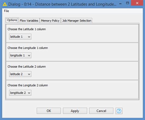 Calculating driving distances by given lat and lon - KNIME Analytics ...