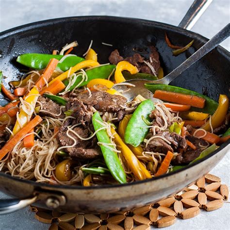 Beef Stir fry with Rice Noodles | Recipes Made Easy