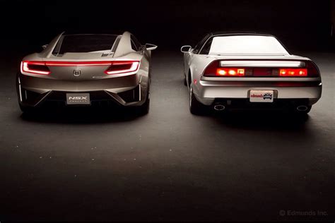 NSX. Old vs new. : Honda