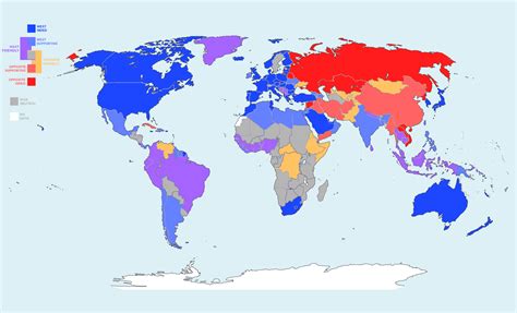 World War 3 Map (A "realistic" map I created, give feedback, thx) : r ...