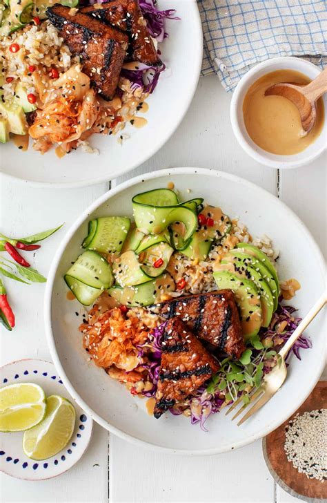 Kimchi Brown Rice Bliss Bowls Recipe - Love and Lemons