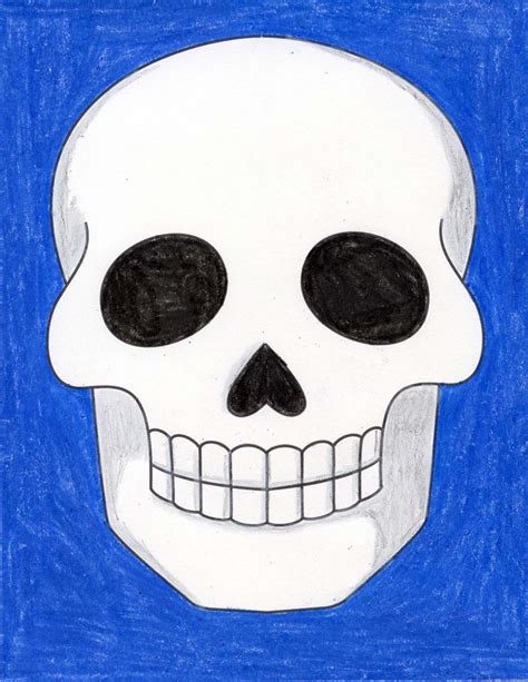 Skull Drawing For Kids