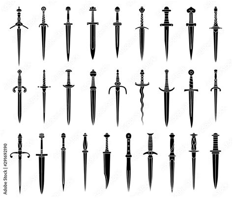 Medieval Dagger Types