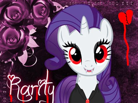 Vampire Rarity by UnicornRarity on DeviantArt