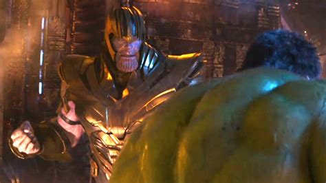 Avengers Infinity War - HULK vs THANOS | Full Fight Scene HD Bluray ...