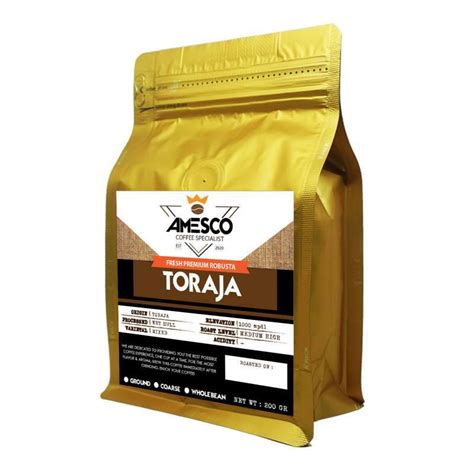 Promo KOPI ROBUSTA TORAJA 200GR - KOPI BIJI | Kopi Toraja Diskon 17% di ...