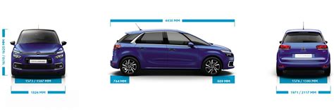 Technical specifications of your New Citroën C4 Picasso – Configurator ...