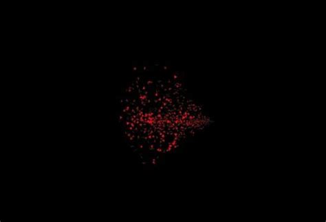 blood spray particle 3d model