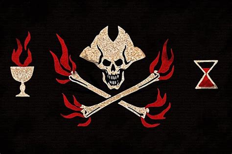 Blackbeard flag-13 | Blackbeard flag, Pirate art, Atlas art