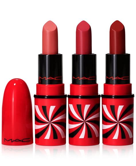 MAC 3-Pc. Hypnotizing Holiday Tiny Tricks Mini Lipstick Set & Reviews ...