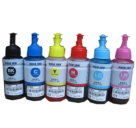 Refill Ink Kit 70ml for Epson EPSON L800 L805 L810 L850 L1800 printing ...