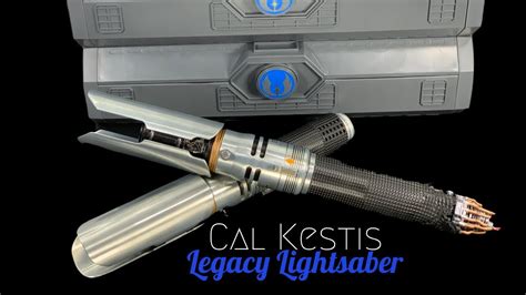 Cal Kestis Legacy Lightsaber from Galaxy's Edge | My First Legacy ...