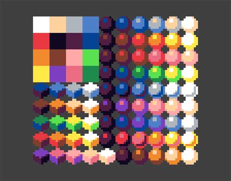 Color Palettes For Pixel Art - Image to u