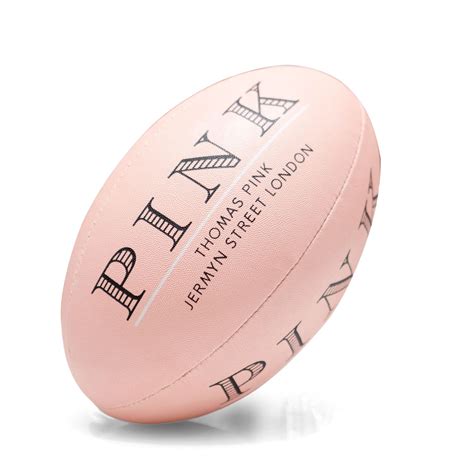 Pink Rugby Ball by Thomas Pink | Thomas pink, Rugby ball, Rugby girls