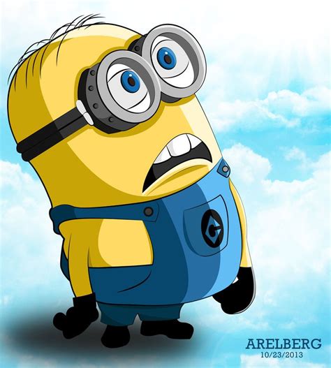 This vector minion was done vey well. The artist captured the classic ...