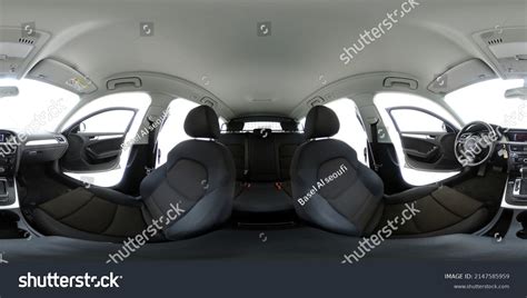 Car Interior 360 Panoramic Photo Orebro Stock Photo 2147585959 ...