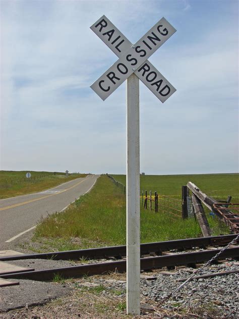 Railroad Xing Sign-stock by Synaptica-stock on DeviantArt